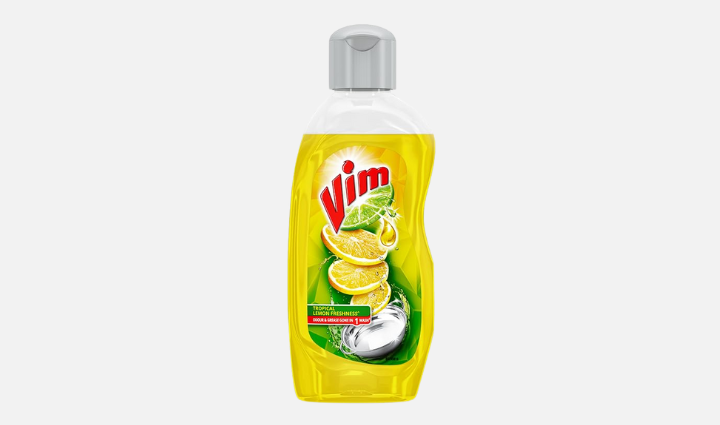 Vim Drop Dish wash Active Yellow 250ml
