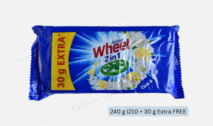 Wheel Detergent Cake 240 GM