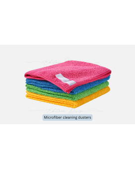 Microfiber cleaning dusters