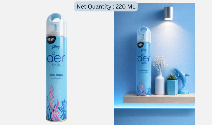 Godrej Aer Room Rreshner - Cool Aqua Blue