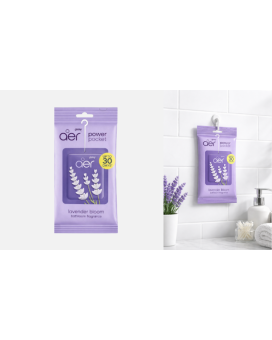 Godrej Aer Power Pocket - Bathroom Fragrance (Lavender Bloom Delight)