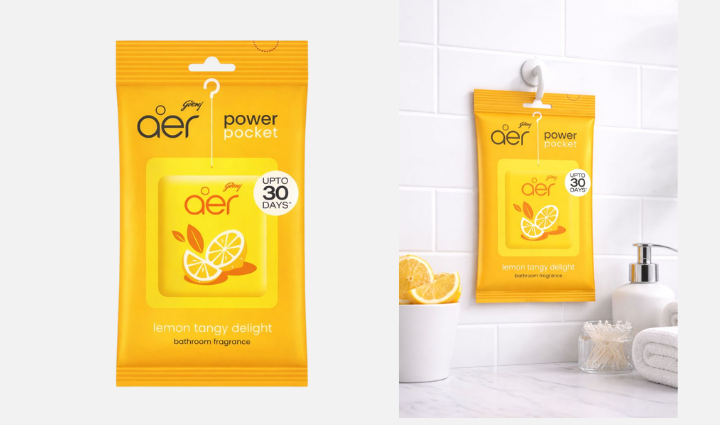 Godrej Aer Power Pocket – Lemon Tangy Delight