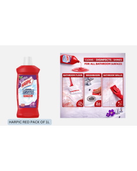 Harpic Red Bathroom Cleaner - 1L