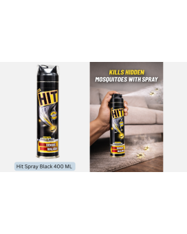 Hit Spray Black - 400 ML