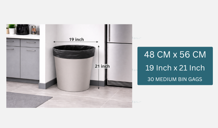 MAGIC BIN BAGS 19 X 21 - Pack of 30 MEDIUM BAGS