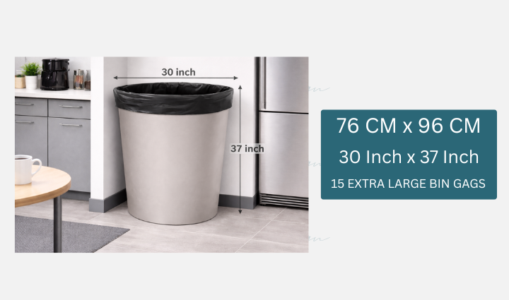 MAGIC BIN BAGS 30 x 37 - Pack of 15 EXTRA LARGE BAGS