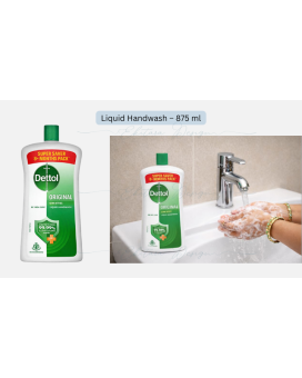 Dettol Original Liquid Handwash – 875 ml Bottle