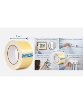 Double Sided Foam Tape – 1 Inch