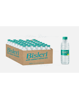 Bisleri 200 ML Water Bottles - pack of 48