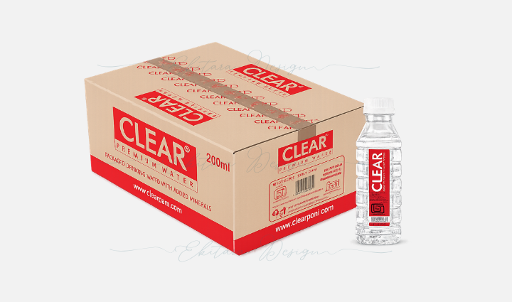 Clear Packaged Drinking Water – 200ml (Pack of 48 bottles)