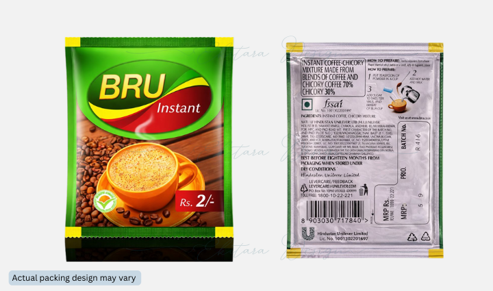 Bru Instant Coffee – 2Rs