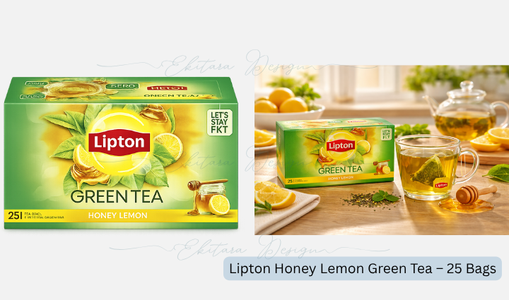 Lipton Honey Lemon Green Tea – 25 Bags