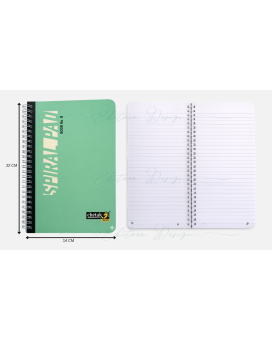 Chetak Spiral Notepad - 72 pages (No. 8 Notepad)