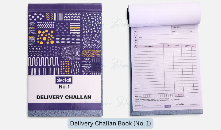 Delivery Challan Book (No. 1) - Rutva