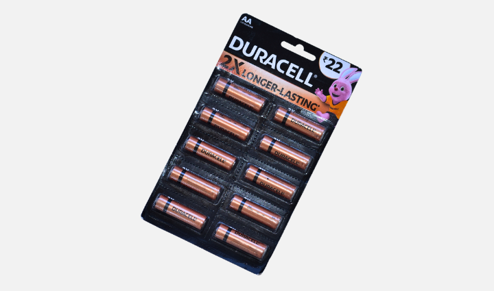 Duracell Alkaline AAA Battery (Pack of 10)