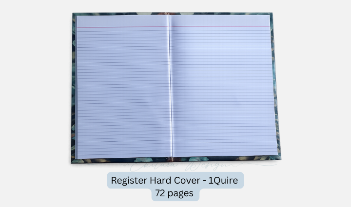 Register Hard Cover - 1Q (72 Pages)