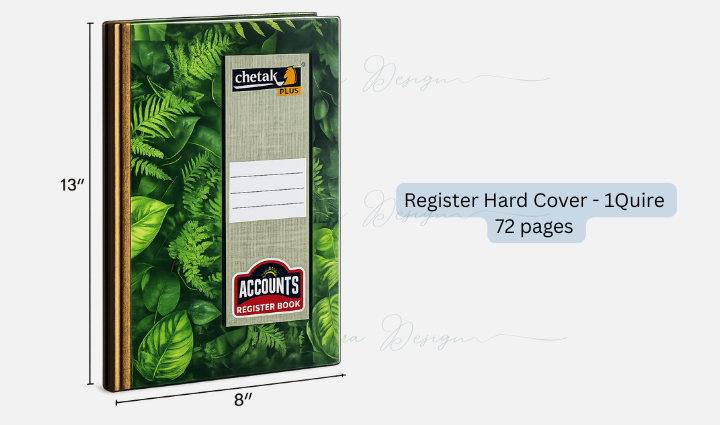 Register Hard Cover - 1Q (72 Pages)