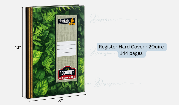 Register Hard Cover - 2Q (144 Pages)