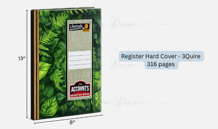 Register Hard Cover -  3Q (216 Pages)