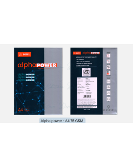 Alpha Power A4 Copier Paper 75 GSM(BG PPL)