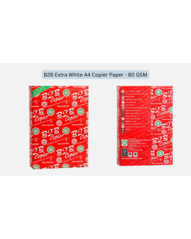 B2B Extra White A4 Copier Paper - 80 GSM