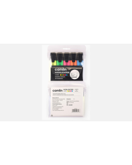 Camlin Highlighter Set (Pack of 5)