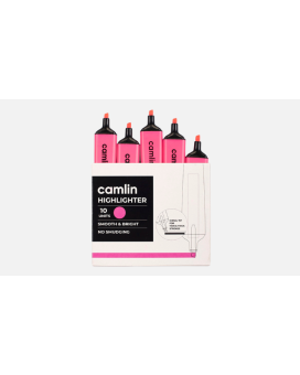 Camlin Highlighter Pink (Pack of 10)
