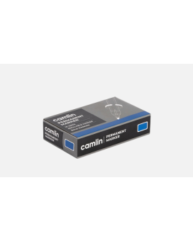 Camlin Permanent Marker-Blue (Pack Of 10)