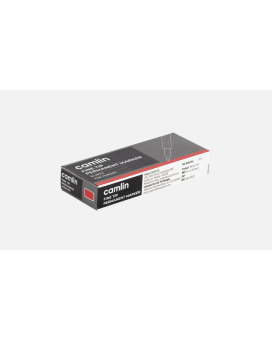 Camlin Fine Tip Permanent Marker-Red  (Pack Of 10)