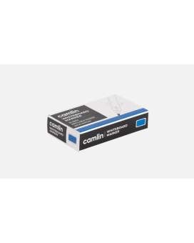 Camlin Whiteboard Marker-Blue (Pack Of 10)