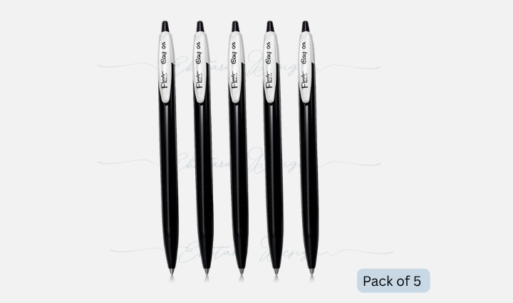 Flair Ezee Click Ball Pen – Black