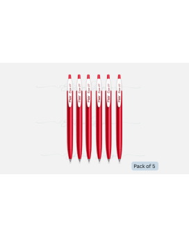 Flair Ezee Click Ball Pen – Red