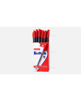 Saino Softek Ball Pen Red ( pack of 20 )
