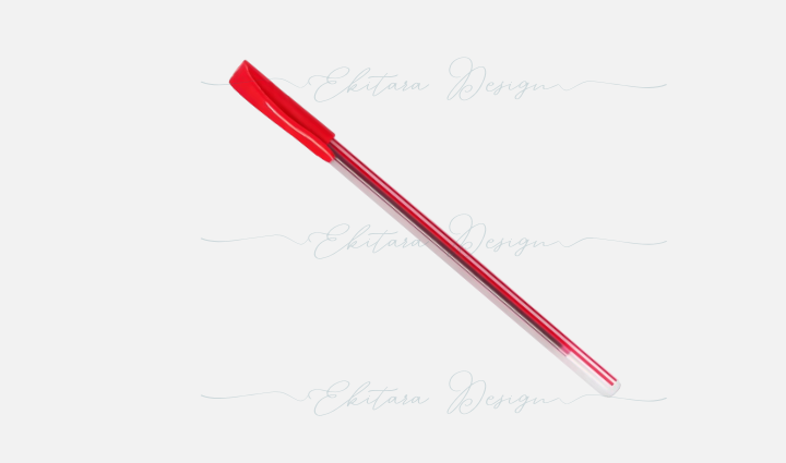 Saino Softek Ball Pen Red