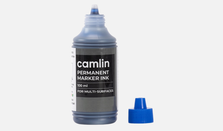 Camlin Permanent Marker Ink Blue 100ml