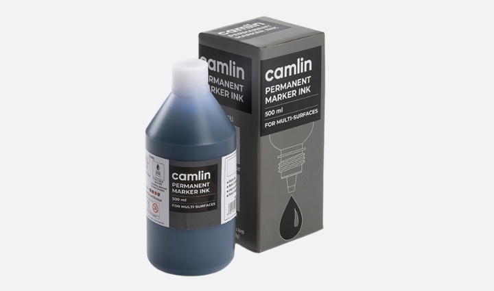 Camlin Permanent Marker Ink Blue 500ml