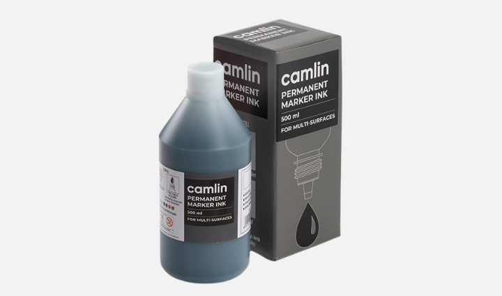 Camlin Permanent Marker Ink Green 500ml
