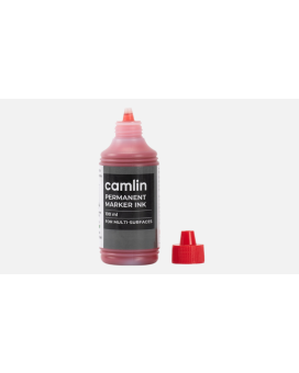 Camlin Permanent Marker Ink Red 100ml