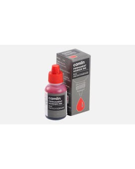 Camlin Permanent Marker Ink Red 15ml