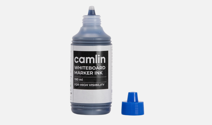 Camlin Whiteboard Marker Ink 100ml-Blue