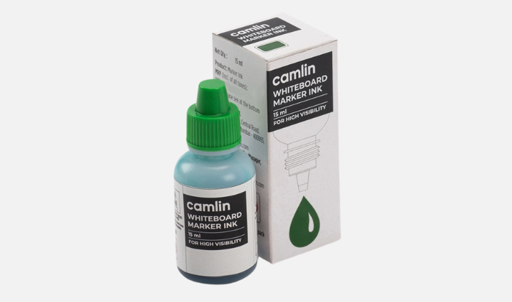 Camlin Whiteboard Marker Ink 15ml-Green